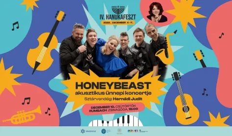 Honeybeast akusztikus ünnepi koncertje, sztárvendég: Hernádi Judit